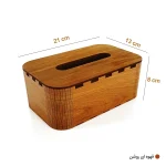 جعبه دستمال کاغذی مدل مینیمال کد JD-M - تصویر 6