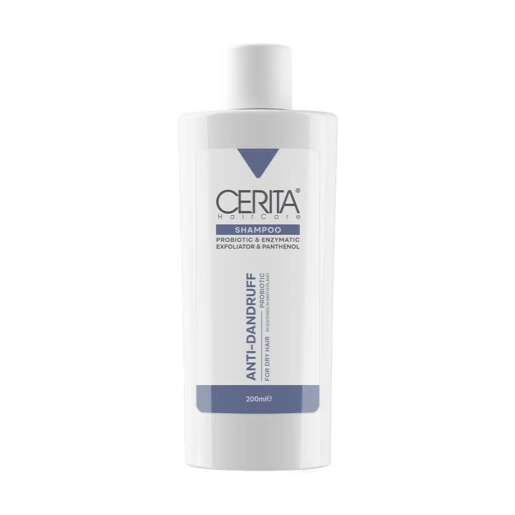 Cerita-Anti-Dandruff-Shampoo-For-Dry-Hair.jpg.webp شامپو ضدشوره مناسب موهای خشک سریتا(200میل) - تصویر 1