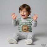 ست بلوز و شلوار راحتی مدل mop100 - تصویر 5