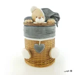 سبد رخت چرک کودک مدل خرس نانان - تصویر 9