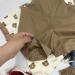ست تیشرت وبیلرشلوارک پسرانه خرسی (لباس خارجی بچگانه) - تصویر 4