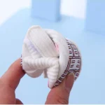 پاپوش نوزادی دخترانه طرح پاپیون قلبی - تصویر 8