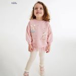 ست تیشرت و شلوار دخترانه بچگانه طرح دریم موس - تصویر 3