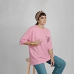 تیشرت زنانه لانگ طرح فشن سایز فری (پنبه ضمانتی) در 7 رنگ
