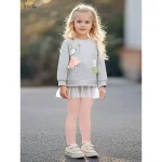 ست بلوز شلوار بچگانه دخترانه little maven طرح لیتل موس استار (مناسب 2 تا 7 سال) - تصویر 2