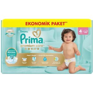 پوشک بچه سایز4 پریما (prima) بسته 46 عددی