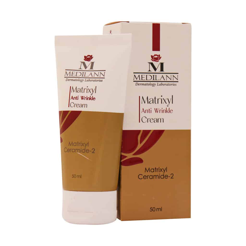 Medilann-Matrixyl-Anti-Wrinkle-Cream-All-Skins-۵۰.jpg کرم ضد چروک ماتریکسیل مدیلن مناسب انواع پوست (50 میل) - تصویر 1